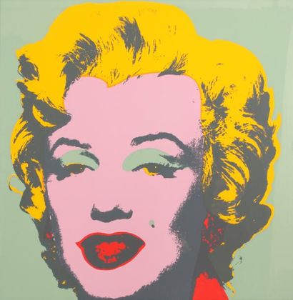 WARHOL Andy (d'après)

(1928-1987)

Marilyn

Sérigraphie...