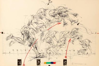 VELICKOVIC Vladimir

(1935)

Saut

Lithographie...