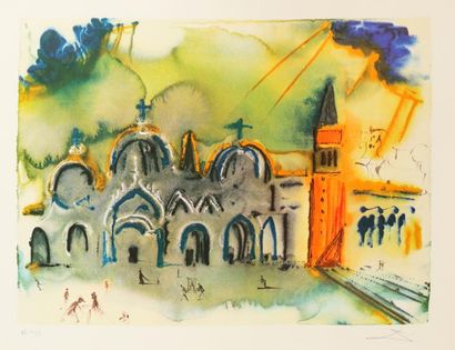 DALI Salvador

(1904-1983)

Venise

Lithographie...