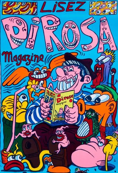 DI ROSA Hervé

(1959)

Lisez Di Rosa Magazine

Lithographie...