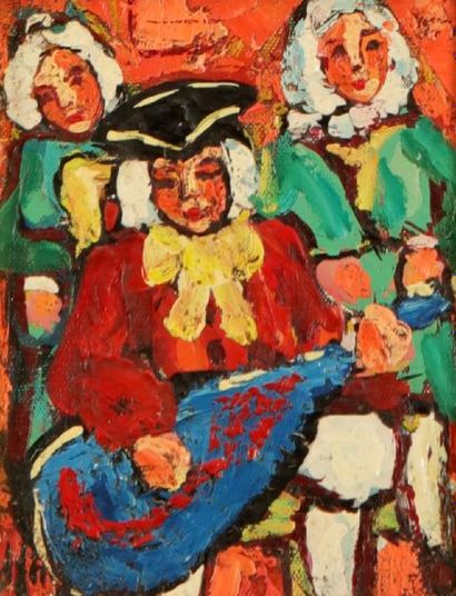 D'ANTY Henri Maurice 

(1910-1998)

Le joueur...