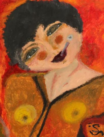 SALA Sophie 

(1982)

Les seins jaunes

Acrylique...