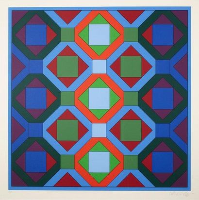 VASARELY Victor
Composition cinétique Lithographie...