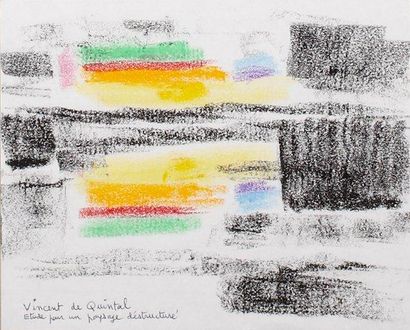 VINCENT DE QUINTAL
Etude pour un paysage...