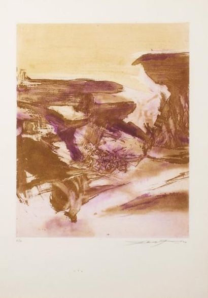 ZAO WOU KI
Canto pisan Gravure sur papier...