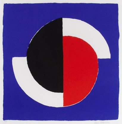 DELAUNAY Sonia
Composition Lithographie sur...
