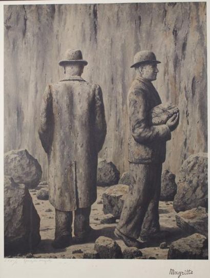 MAGRITTE René
Le chant de la violette Lithographie...