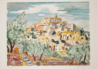 BRAYER Yves
Village Provençal Lithographie...