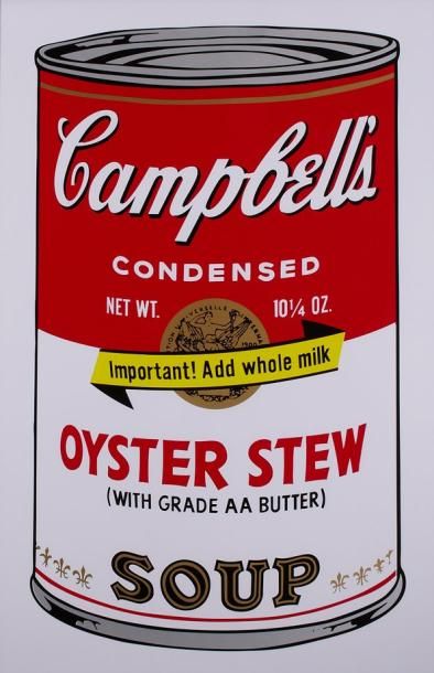 ANDY WARHOL
Campbell's Soup Screenprint sur...