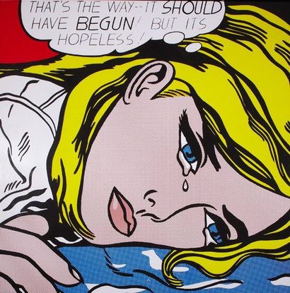 LICHTENSTEIN Roy
Hopeless Screenprint sur...