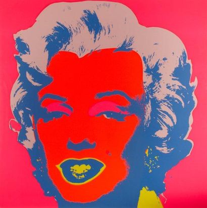 ANDY WARHOL
Marilyn rouge Screenprint sur...