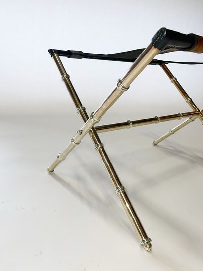 Jacques Adnet (1900-1984) 

Porte-bagage...