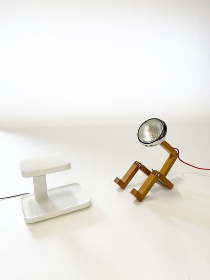 Flos 

Lampe Piani blanche 

H. 20 cm 

On...