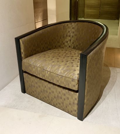 Paire de fauteuils de club style Art Déco...