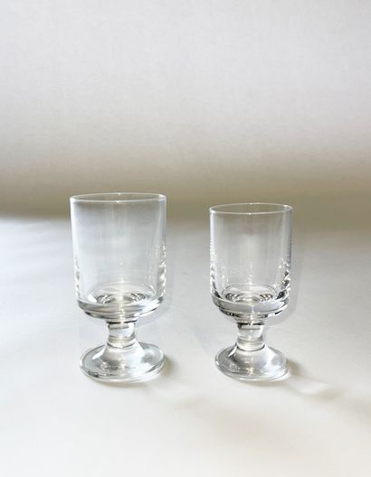 Baccarat 

Partie de service de verres en...