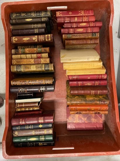1 mannette de volumes