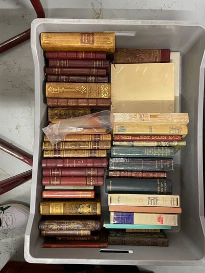 1 mannette de volumes