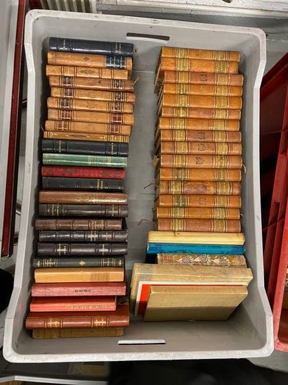 1 mannette de volumes