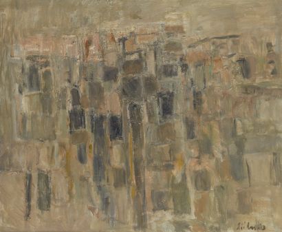 Georges ADILON (1928-2009)
La ville triste
Huile...