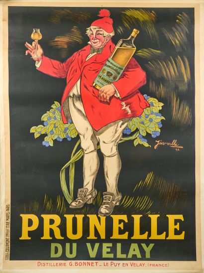 Henri JARVILLE
Affiche publicitaire entoilée...