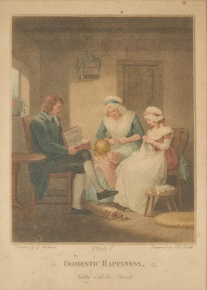 Lot de gravures et images d’Épinal, pieuse...