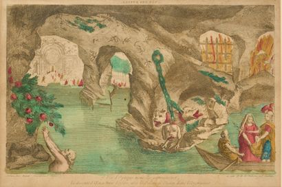 Lot de gravures et images d’Épinal, pieuse...