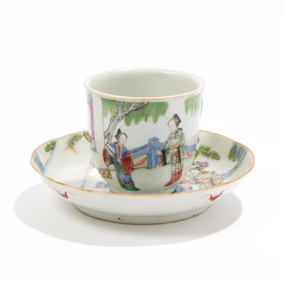 CHINE - Epoque DAOGUANG (1821 - 1850)
Tasse...