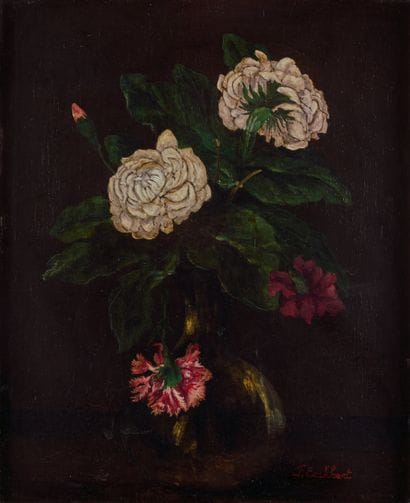 Ecole Moderne, F. EECART 
Nature morte au...