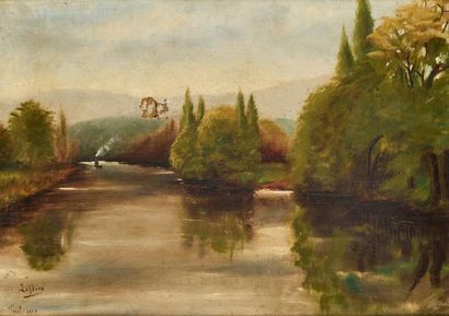 LEFEVRE (XIX)
Triel, 1885
Huile sur toile...
