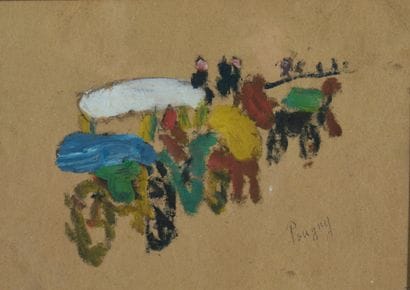 Jean POUGNY (1892-1956)
Départ en calèche
Technique...