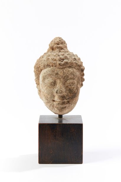 THAILANDE - XIIIe/XVe siècle
Tête de bouddha...