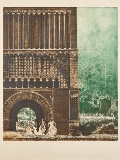 LUTH (XXe)
La Torre del Homenaje, 1987
Lithographie...