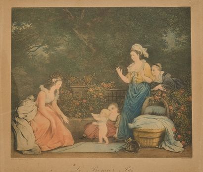 Lot de gravures et images d’Épinal, pieuse...
