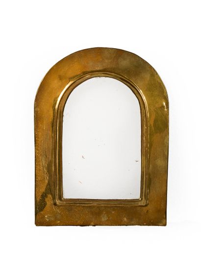 Lot comprenant divers miroirs en bois peint,...