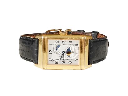 JAEGER-LE-COULTRE 
Montre bracelet en or...