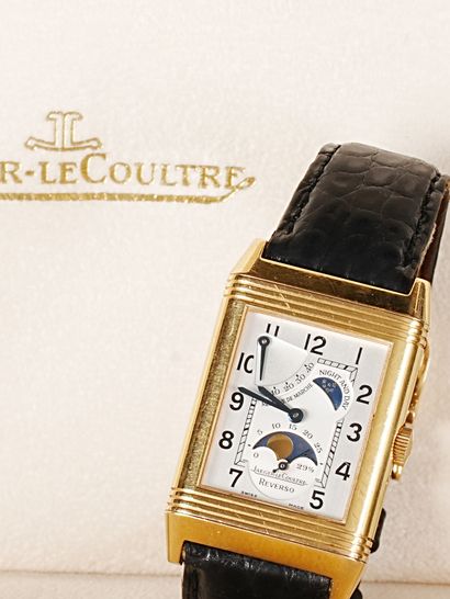 JAEGER-LE-COULTRE 
Montre bracelet en or...