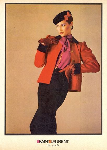 SAINT LAURENT RIVE GAUCHE (COLLECTION AUTOMNE-HIVER...