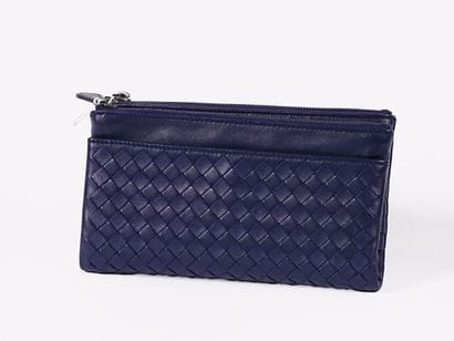 BOTTEGA VENETA 
Fold-over companion wallet...