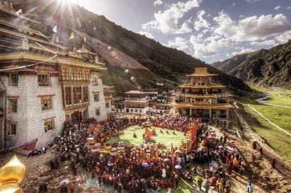 Matthieu RICARD (Né en 1946)
Le grand festival...