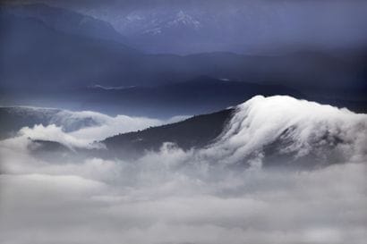 Matthieu RICARD (Né en 1946)
Mer de nuages...