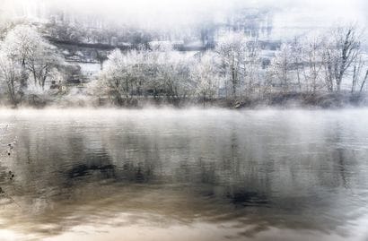 Matthieu RICARD (Né en 1946)
Sur les rives...