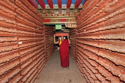 Matthieu RICARD (Né en 1946)
Moine portant...