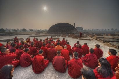 Matthieu RICARD (Né en 1946)
Méditation devant...