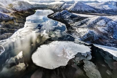 Matthieu RICARD (Né en 1946)
Fish Lake, Yukon,...