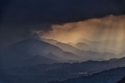Matthieu RICARD (Né en 1946)
Crépuscule à...