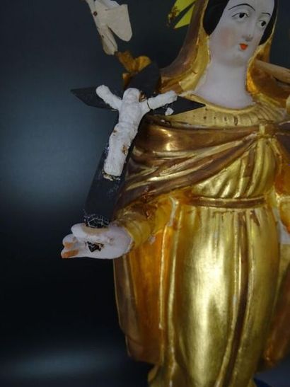 Santibelli
Statuette en terre cuite polychrome
Représente...
