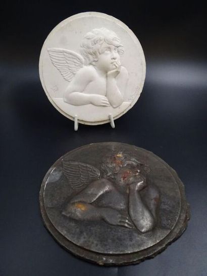 Empreintes en plâtre
Divers sujets religieux...
