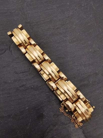 BRACELET en or 750 mm dit 