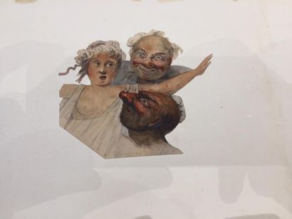 [Dessins]. 2 albums de dessins disparates...