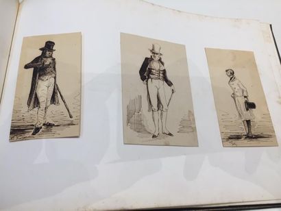 [Dessins]. 2 albums de dessins disparates...